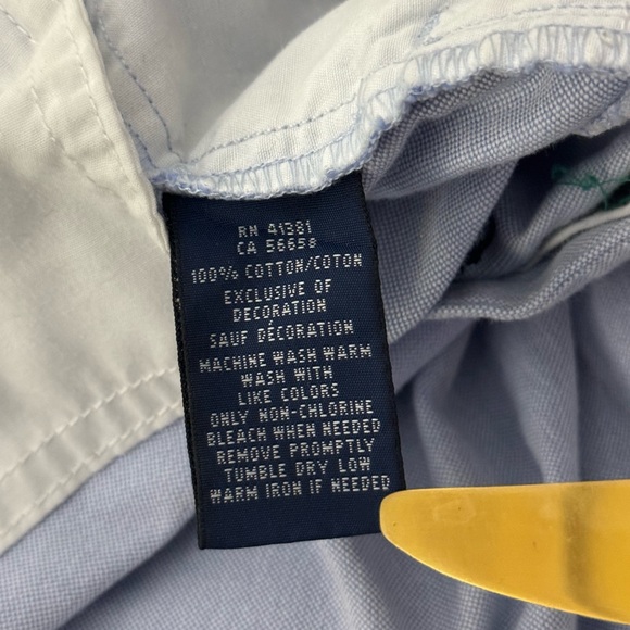 Polo Ralph Lauren Cotton Oxford Chino Short Shorts Preppy Women's Light Blue 10 - Picture 6 of 12